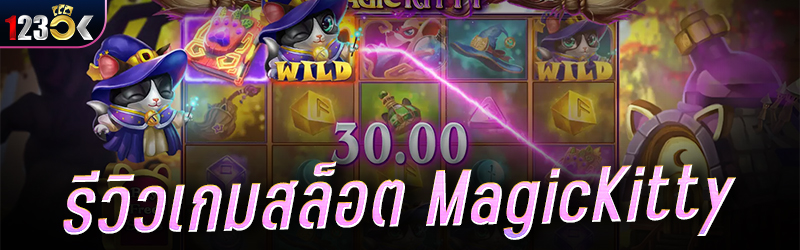 รีวิวเกมสล็อต Magic Kitty 