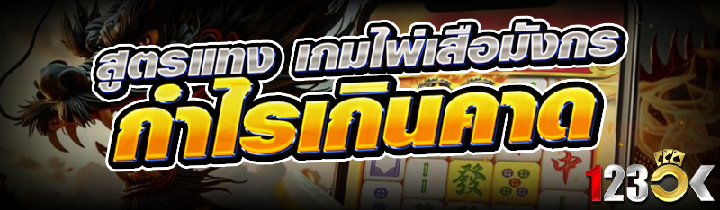 สูตรแทง เกมไพ่เสือมังกร กำไรเก